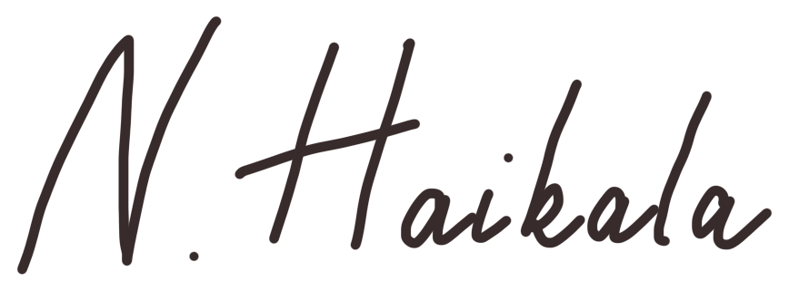 Nora Haikala signature